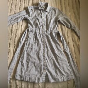 J. By J.Crew Striped Collared Dress Size 6